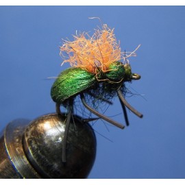 ESCARABAJO VERDE METÁLICO